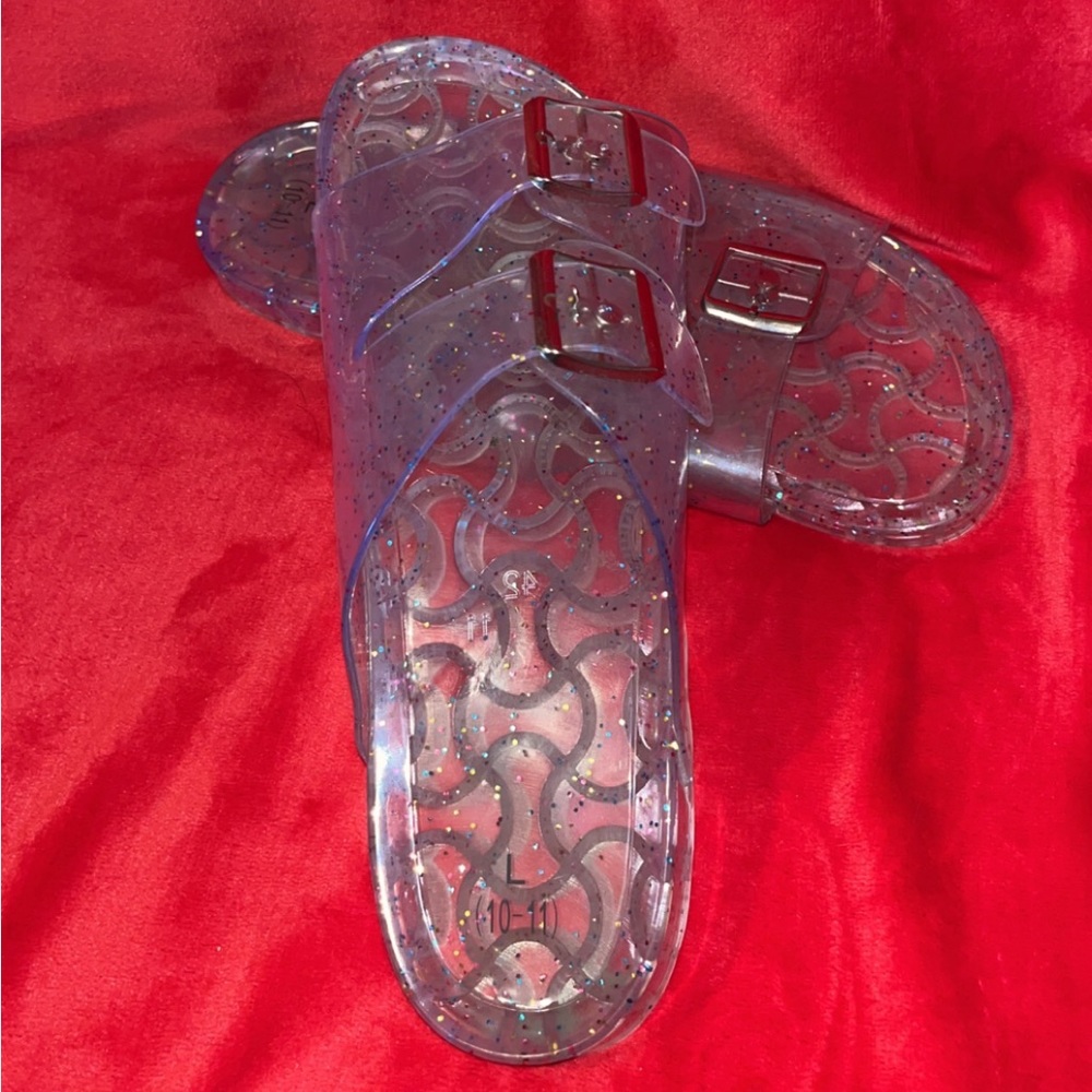 Clear Jelly Sandals
